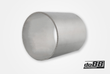 Alurør 114x3 mm, lengde 100 mm