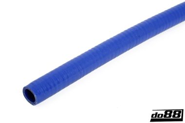 Silikonslange Blå Flexibel slät 1,125'' (28mm)