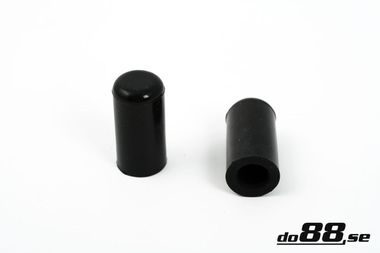 Silikonhatt 8mm svart