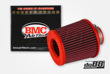 BMC Twin Air Konisk Luftfilter, Forbindelse 70mm, Lengde 140mm