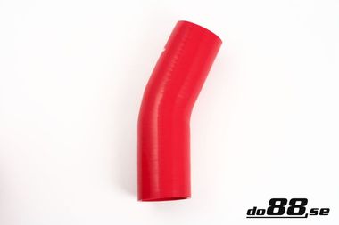 Silikonslange Rød 25 grader 2,5'' (63mm)