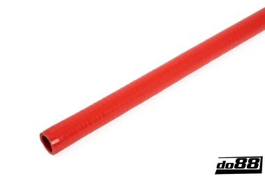 Silikonslange Rød Flexibel slät 1,18'' (30mm)