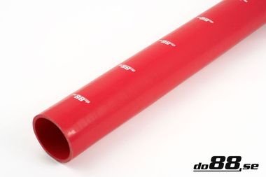 Silikonslange Decimetervara Rød 3,125'' (80mm)