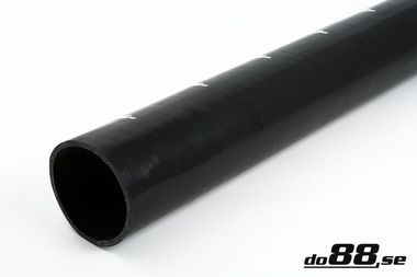 Silikonslange Decimetervara Svart 4,5'' (114mm)