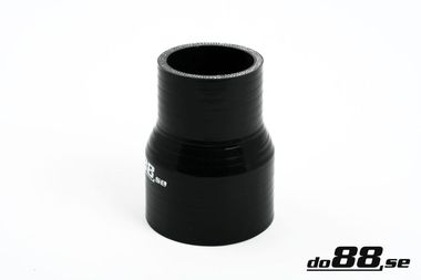 Silikonslange Svart 2 - 3'' (51-76mm)