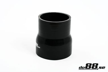 Silikonslange Svart 3 - 4'' (76-102mm)