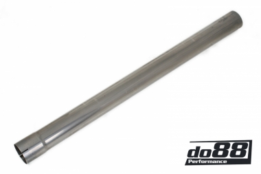 Eksosrør stål 990mm 3,5'' (89mm)
