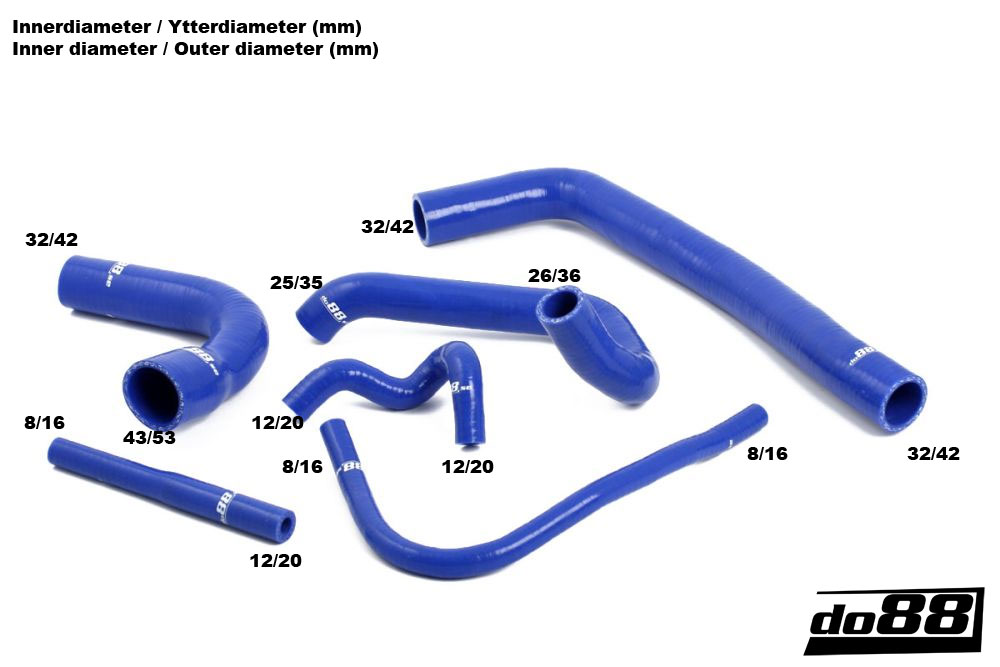 Radyページ SAAB 9000 Turbo 94-98 Radiatorslanger | 9000 - Saab - Modell ti