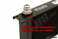 Adapter for Setrab oljekjøler tilkobling til BSP 3/8