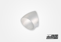 Alurør 45° 100x3 mm, kort radius Alurør 45° 100x3 mm, kort radius