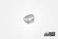 Alurør 45° 35x3 mm, kort radius Alurør 45° 35x3 mm, kort radius