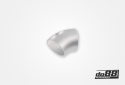 Alurør 45° 60x3 mm, lang radius Alurør 45° 60x3 mm, lang radius