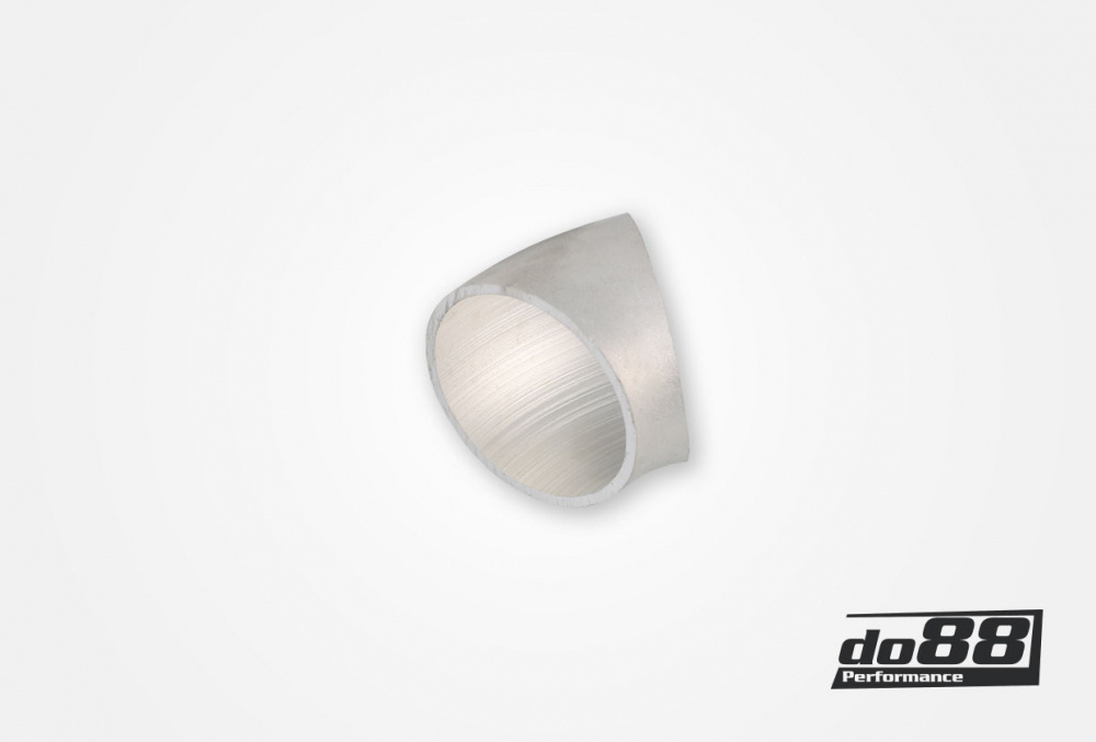 Alurør 45° 60x3 mm, kort radius Alurør 45° 60x3 mm, kort radius