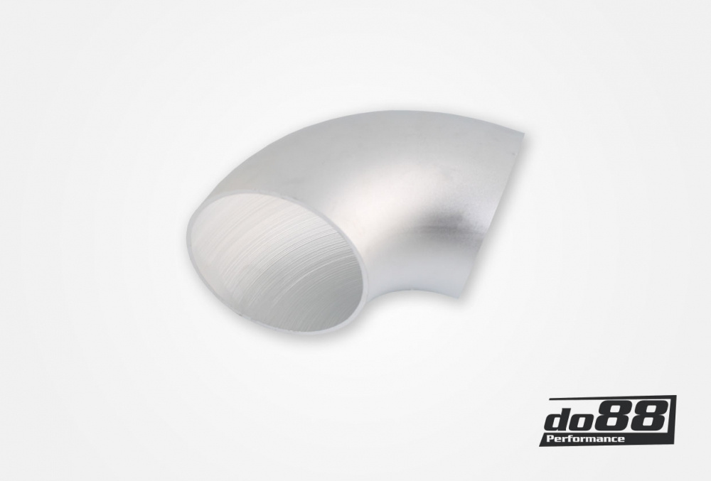 Alurør 90° 114x4 mm, kort radius Alurør 90° 114x4 mm, kort radius