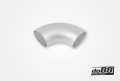 Alurør 90° 76x3 mm, lang radius Alurør 90° 76x3 mm, lang radius