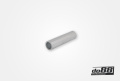 Alurør 32x3 mm, lengde 100 mm Alurør 32x3 mm, lengde 100 mm