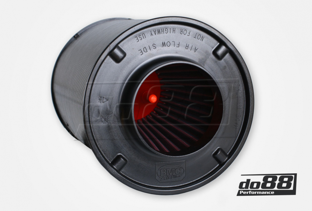 BMC CDA Carbon Dynamic Airbox, Karbonfiber, Forbindelse 100mm, Lengde 224mm