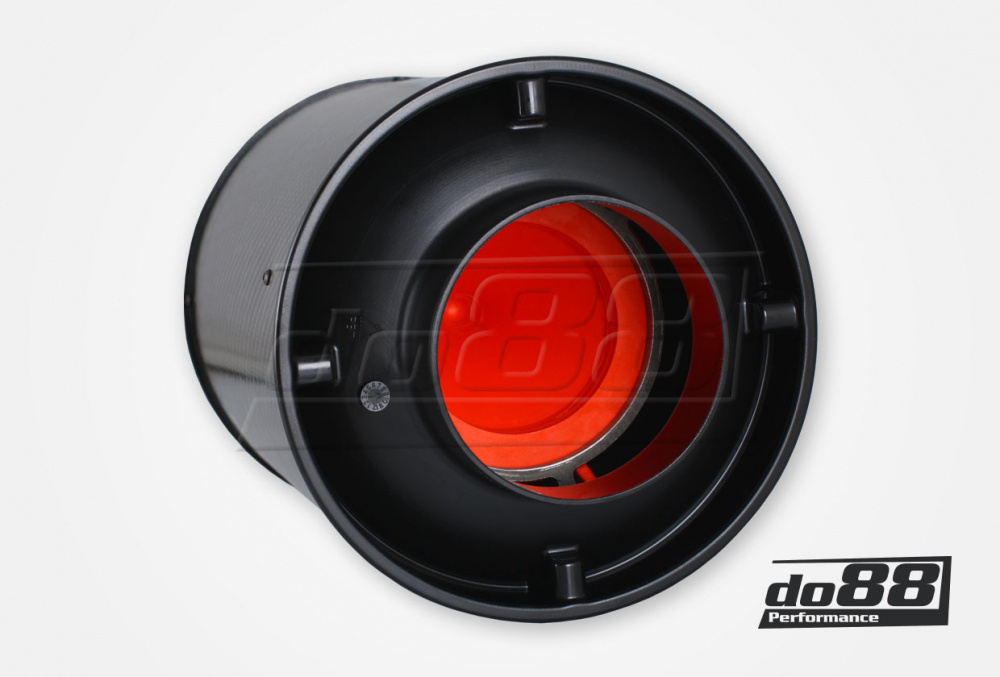 BMC CDA Carbon Dynamic Airbox, Karbonfiber, Forbindelse 100mm, Lengde 224mm BMC CDA Carbon Dynamic Airbox, Karbonfiber, Forbindelse 100mm, Lengde 224mm