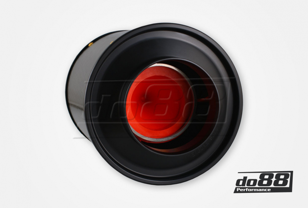 BMC CDA Carbon Dynamic Airbox, Karbonfiber, Forbindelse 120mm, Lengde 260mm