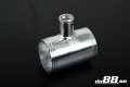 Aluminium T-kobling 2,5 + 1'' Aluminium T-kobling 2,5 + 1''