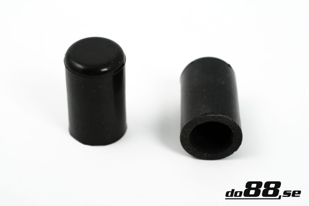 Silikonhatt 12mm svart i gruppen Slange tilbehør / Silikonhatter hos do88 AB (CAP12S)