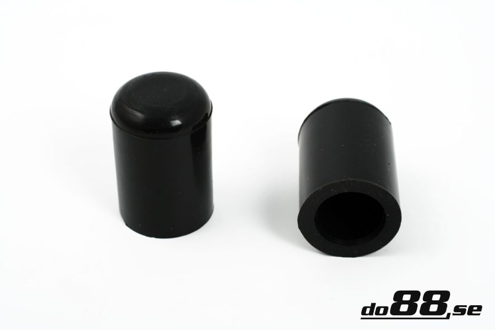 Silikonhatt 16mm svart i gruppen Slange tilbehør / Silikonhatter hos do88 AB (CAP16S)