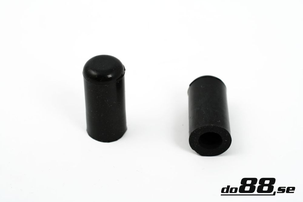 Silikonhatt 6mm svart i gruppen Slange tilbehør / Silikonhatter hos do88 AB (CAP6S)