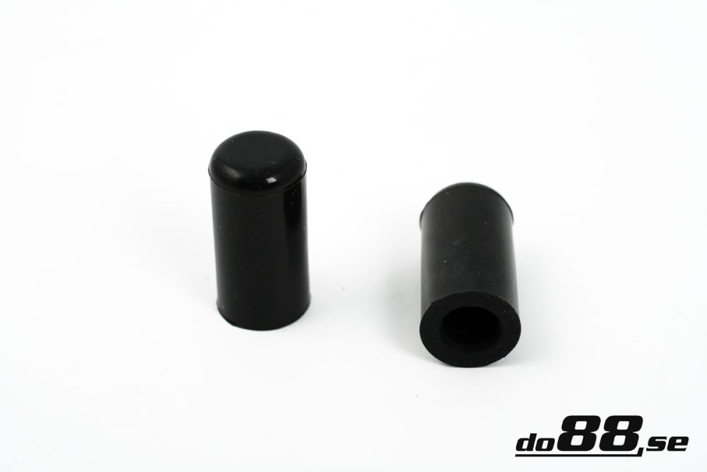 Silikonhatt 8mm svart i gruppen Slange tilbehør / Silikonhatter hos do88 AB (CAP8S)