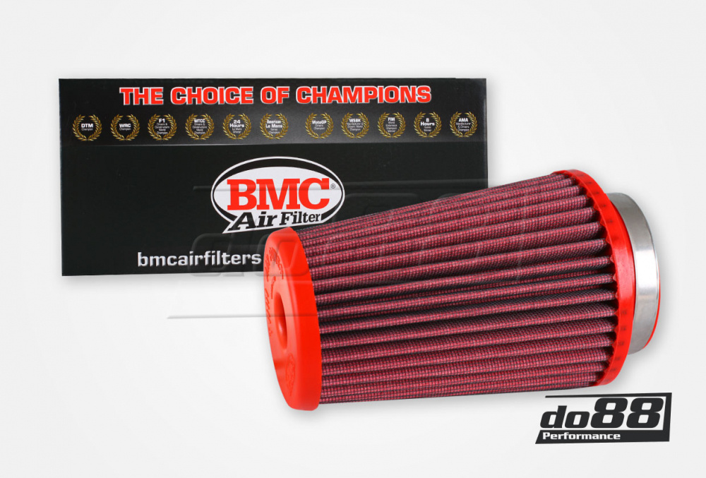 BMC Twin Air Konisk Luftfilter, Forbindelse 50mm, Lengde 150mm i gruppen Motor / Tuning / Luftfilter / BMC Konisk Luftfilter hos do88 AB (FBTS50-150P)