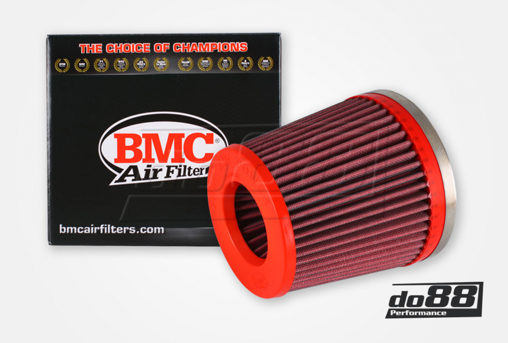 BMC Twin Air Konisk Luftfilter, Forbindelse 130mm, Lengde 140mm i gruppen Motor / Tuning / Luftfilter / BMC Konisk Luftfilter hos do88 AB (FBTW130-140P)