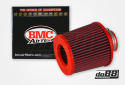 BMC Twin Air Konisk Luftfilter, Forbindelse 63mm, Lengde 140mm BMC Twin Air Konisk Luftfilter, Forbindelse 63mm, Lengde 140mm