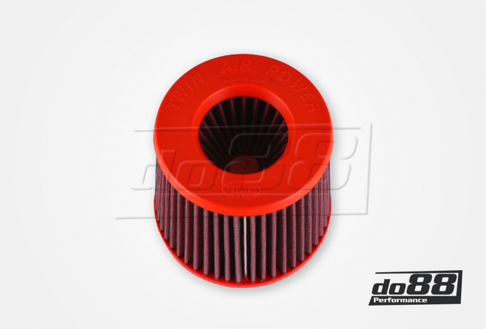 BMC Twin Air Konisk Luftfilter, Forbindelse 70mm, Lengde 140mm BMC Twin Air Konisk Luftfilter, Forbindelse 70mm, Lengde 140mm