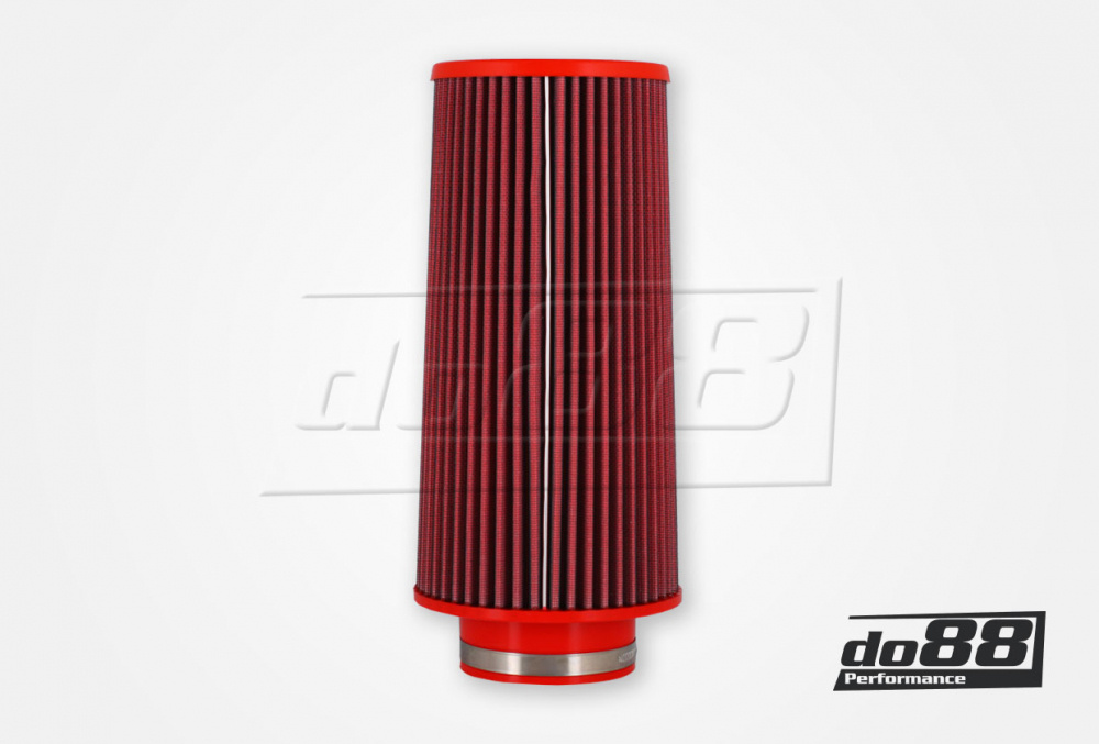 BMC Twin Air Konisk Luftfilter, Forbindelse 90mm, Lengde 300mm BMC Twin Air Konisk Luftfilter, Forbindelse 90mm, Lengde 300mm