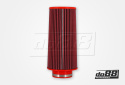 BMC Twin Air Konisk Luftfilter, Forbindelse 90mm, Lengde 300mm