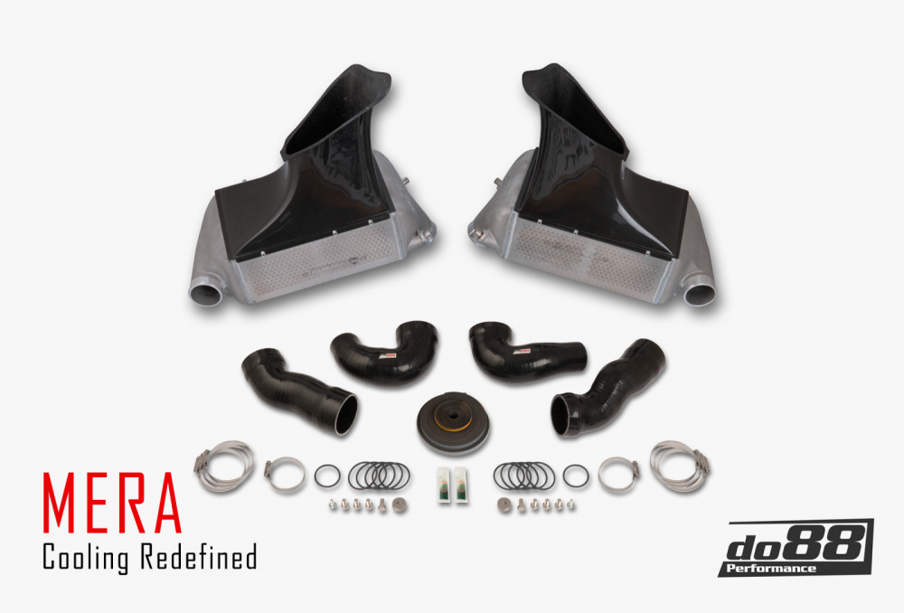 Porsche 911 Turbo (997.2) Intercooler kit MERA i gruppen Modell tilpasset / Porsche / 997.2, Turbo (911) hos do88 AB (ICM-230-do88r)