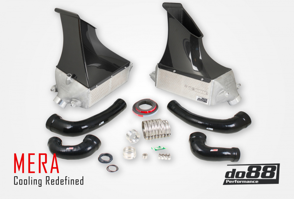 Porsche 911 Turbo (991) 2013- Intercooler kit MERA i gruppen Modell tilpasset / Porsche / 991.2, Turbo Carrera T (911) hos do88 AB (ICM-270-do88r)
