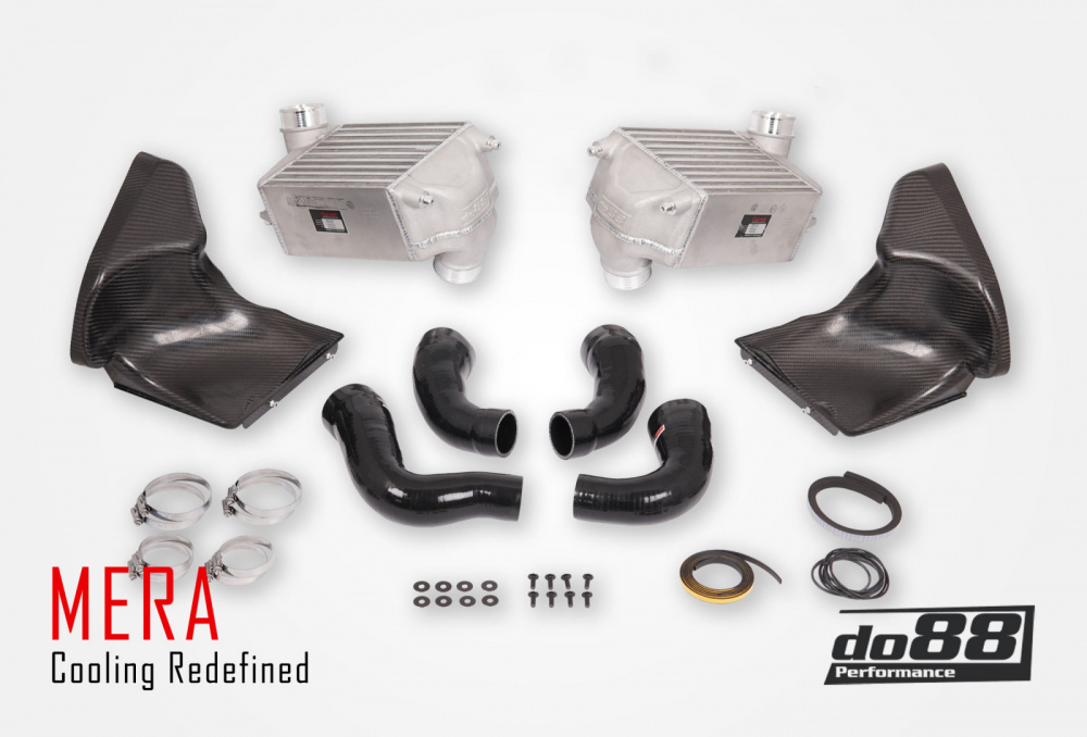 Porsche 911 Carrera (991.2) Intercooler kit MERA i gruppen Modell tilpasset / Porsche / 991.2, Carrera (911) hos do88 AB (ICM-510-r)