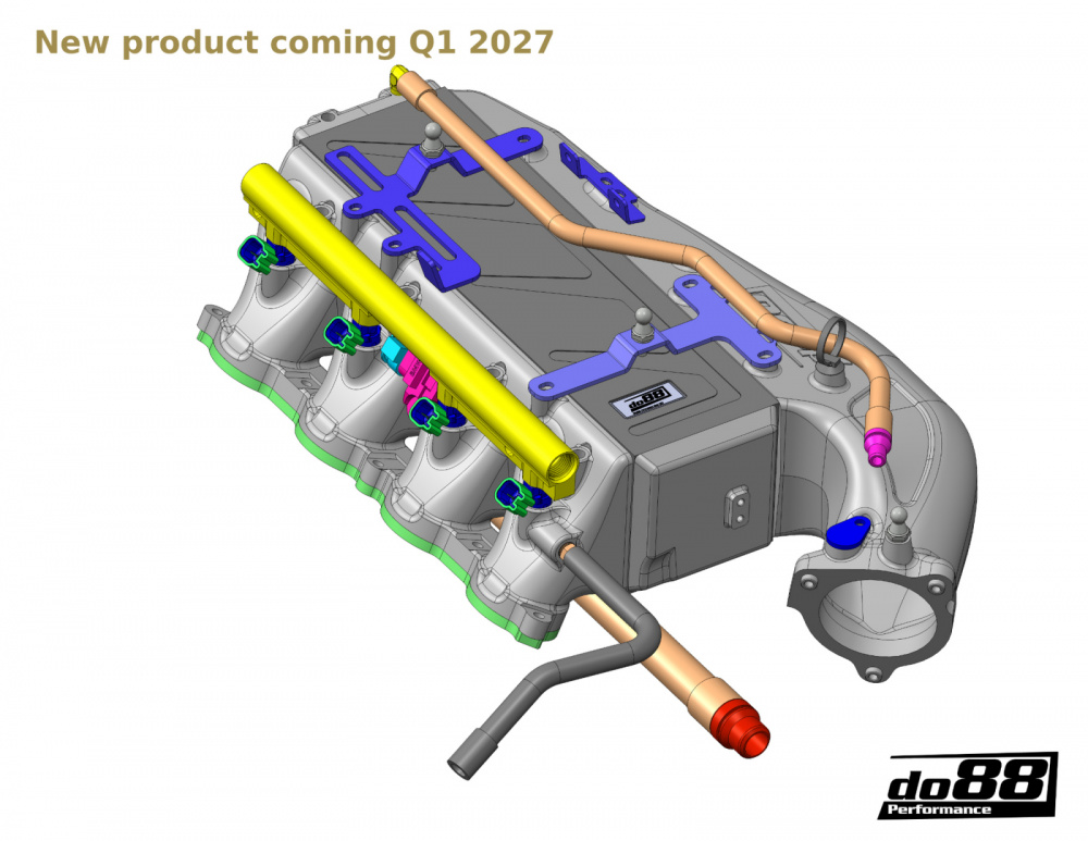 do88 Innsugsmanifold med intercooler, BMW F-serie (B48 GEN1) i gruppen Modell tilpasset / BMW / F & G-Chassis, B48 B46 hos do88 AB (ICM-530-K)
