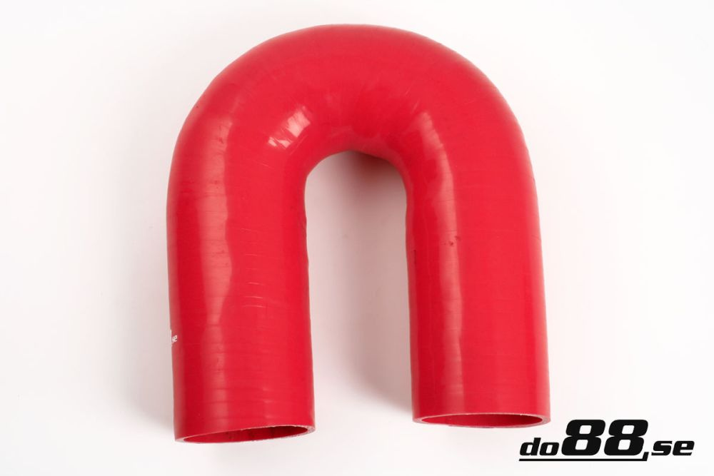 Silikonslange Rød 180 grader 2,5\'\' (63mm) i gruppen Silikonslange / slange / Silikonslange Rød / Bend / 180 grader hos do88 AB (RB180G63)