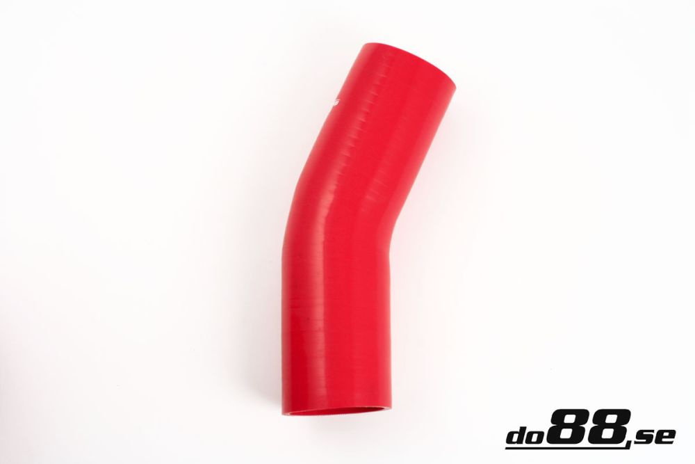 Silikonslange Rød 25 grader 2,375\'\' (60mm) i gruppen Silikonslange / slange / Silikonslange Rød / Bend / 25 grader hos do88 AB (RB25G60)