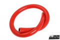 Silikonslange Rød Flexibel slät 0,5'' (13mm)