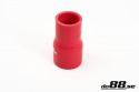 Silikonslange Rød Reducering 1,5 - 2\'\' (38-51mm)