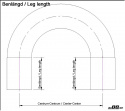 Silikonslange Svart 180 grader 2,5\'\' (63mm)