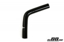 Silikonslange Svart 60 grader 0,375\'\' (9,5mm)