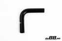 Silikonslange Svart 90 grader 0,75\'\' (19mm)