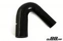 Silikonslange Svart 135 grader 1,75 - 2\'\' (45-51mm)