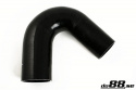 Silikonslange Svart 135 grader 3 - 3,5\'\' (76-89mm) Silikonslange Svart 135 grader 3 - 3,5\'\' (76-89mm)