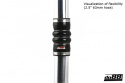 Silikonslange Svart FlexKobling 2-Steg 2,375\'\' (60mm)