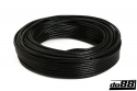 Silikonslange Armerad Svart 0,15\'\' (4mm)