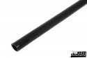 Silikonslange Svart Flexibel slät 1,18\'\' (30mm)